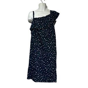 joe fresh polka dot cold shoulder dress plus size 1X